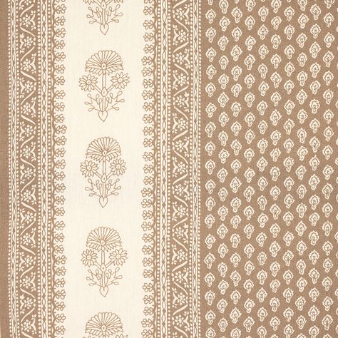 Floral Borders, Flame Test, Mark D Sikes, Block Printed Textiles, Timeless Interiors, Indian Patterns, Schumacher Fabric, Textile Pattern Design, Indian Block Print