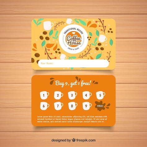 Loyalty Card Food, Loyalty Card Coffee, Mirror Case Iphone, Loyalty Card Design, Card Template Free, Cafe Menu Design, Loyalty Card Template, Hello Kitty Printables, Member Card