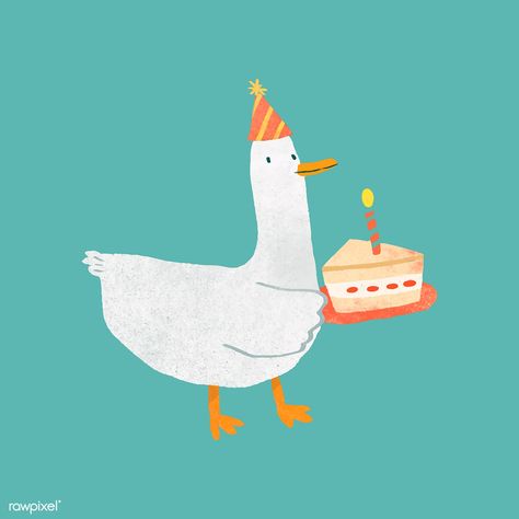 Premium Vector, Happy Birthday, Cake, Birthday, Art