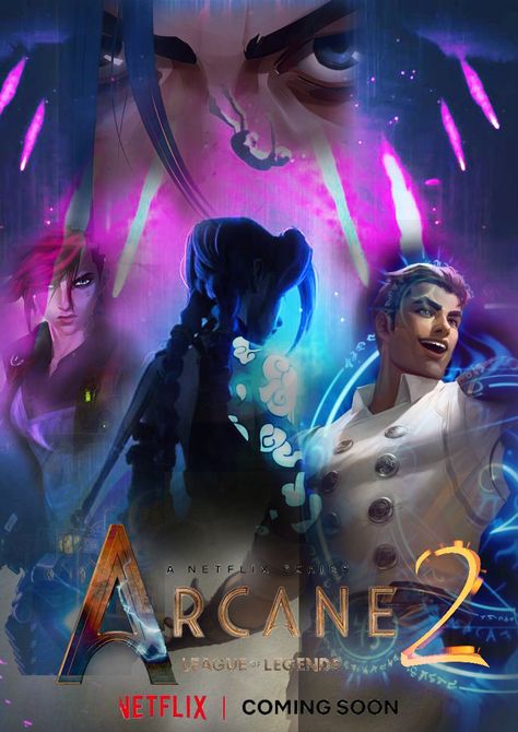 poster making by me in photoshop Arcane Season 2 Poster, Arcane Season 2, Poster Wallpaper, Poster Making, Photoshop, Concert, Collage, Movie Posters, Pins