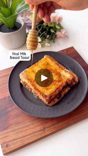 1.2M views · 1.6K reactions | 5 minutes Viral Milk Toast 

This is also kids friendly and I loved the taste of it, would you try this ?? | Oh, Cheat Day | Adrian Berenguer · Little Things Buttered Bread, Milk Bread Recipe, Bread Toast, Cheat Day, White Bread, Non Stick Pan, Condensed Milk, The Taste, Golden Brown