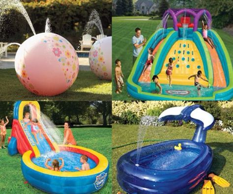 4 cool backyard Water park ideas! Absolutely LOVE these ideas!!! Kids Water Party, Outdoor Birthday Party Ideas, Party Ideas Outdoor, Water Park Party, Splish Splash Party, Water Birthday Parties, Pool Food, Outside Birthday, Outdoor Birthday Party