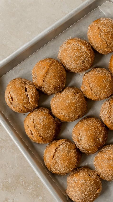 these chewy maple pumpkin cookies are made from a maple pumpkin sugar cookie dough. there coated in a sweet and spicy cinnamon sugar. the result is a chewy, sweet and buttery pumpkin cookie that's full of delicious fall flavor! Fall Crumbl Cookie Recipes, Organic Pumpkin Cookies, Pumpkin Maple Cookies, Brown Sugar Maple Cookies, Gf Fall Desserts, Pumpkin Pecan Cookies, Fall Dessert Bars, Unique Cookie Flavors, Call Cookies