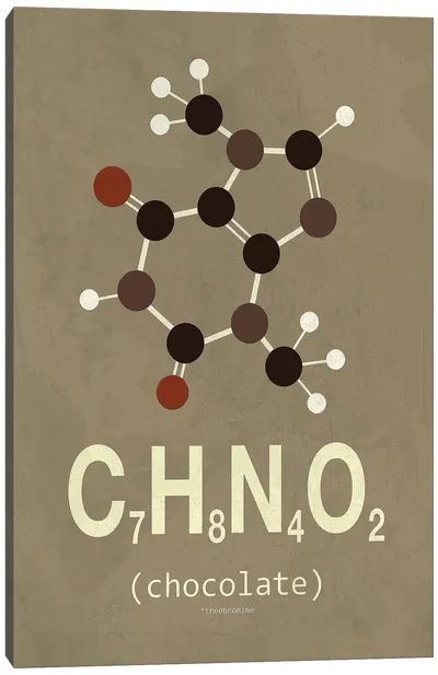 Chemistry Art, Chemistry Classroom, Chemistry Lessons, Chocolate Art, Science Chemistry, Chemical Formula, Science Jokes, Art Print Display, Organic Chemistry