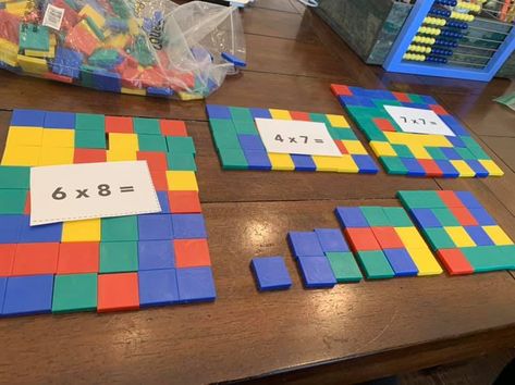 Teaching Area and Perimeter - Stress Free Math for Kids Hands On Area Activities, Area Third Grade, Area And Perimeter Games, Teaching Area, Area Lesson, Multisensory Math, Third Grade Activities, Teaching Math Strategies, Math Expressions