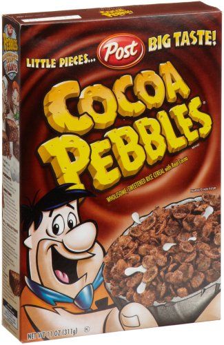 Cocoa Pebbles Cereal Mascots, American Cereal, Cocoa Pebbles, Pebbles Cereal, Best Cereal, Importance Of Food, Candle Fragrance Oil, Breakfast Routine, Rice Cereal