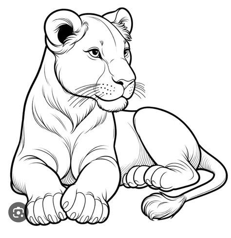 Stencil Animals, Bubble Tattoo, Romantic Drawing, Artistic Ideas, Lion Cub, Drawing Practice, Book Art Drawings, Colouring Pages, Coloring Sheets