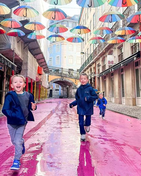 Lisbon With Toddler, Porto With Kids, Portugal With Toddler, Lisbon With Kids, Portugal With Kids, Spain With Kids, Evora Portugal, Surfer Kids, Portugal Itinerary