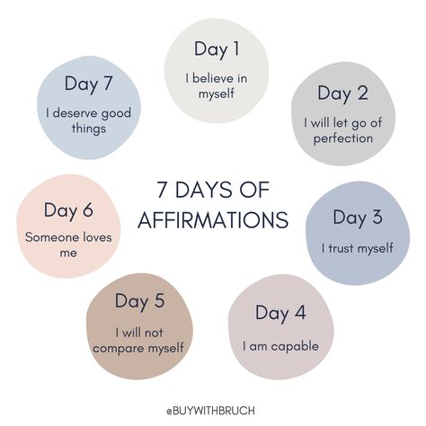 ✨Daily affirmations can be a great way to set yourself up for a positive week! Try saying these #affirmations each day this week aloud. Take that 10-15 minutes in the morning or whenever you see fit to take some deep breaths and focus on the words you're reciting. This will allow you to take that quick second for yourself and prepare for the day ahead!🌟 #manifest #mindsetmonday #mondaymindset #mondaymotivation #affirmations #positivity #focusonthepositive #focusonyou #metime #takedeepbreaths Week Affirmation, I Deserve Better, Deep Breaths, Day Of The Week, I Deserve, Focus On Yourself, Daily Affirmations, Me Time, Monday Motivation