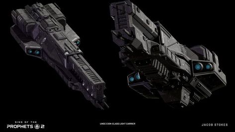 ArtStation - Sins of the Prophets 2 - Eion-class Light Carrier Unsc Ships, Halo Ships, Jared Harris, Marvel Concept Art, Space Fleet, Space Ships Concept, Star Wars Spaceships, Space Ship Concept Art, Sci Fi Spaceships