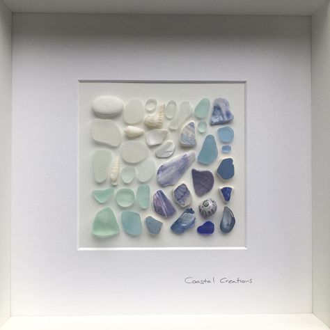 Displaying Sea Glass Ideas, Seaglass Collection Display, Nautical Seaglass Art, Seaglass Display Ideas, Seaglass Crafts Diy, Seaglass Display, Seaglass Art Ideas, Sea Glass Display, Seaglass Crafts