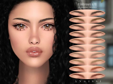 Sims 4 Makeup Patreon, Sims 4 Cc Eyebrows, Sims Makeup, Makeup Cc, The Sims 4 Pc, Sims 4 Anime, Skin Details, Sims 4 Cc Makeup, Sims 4 Game Mods