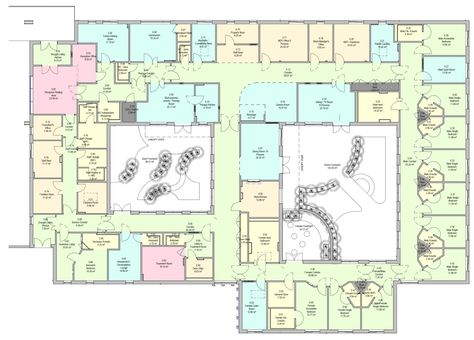 Psychiatric Intensive Care Unit (PICU) | DPT Hospital Floor Plan, Job Website, Psychiatric Hospital, Mental Health Services, Unit Plan, Mental Health Care, Intensive Care Unit, Diy Flooring, Intensive Care