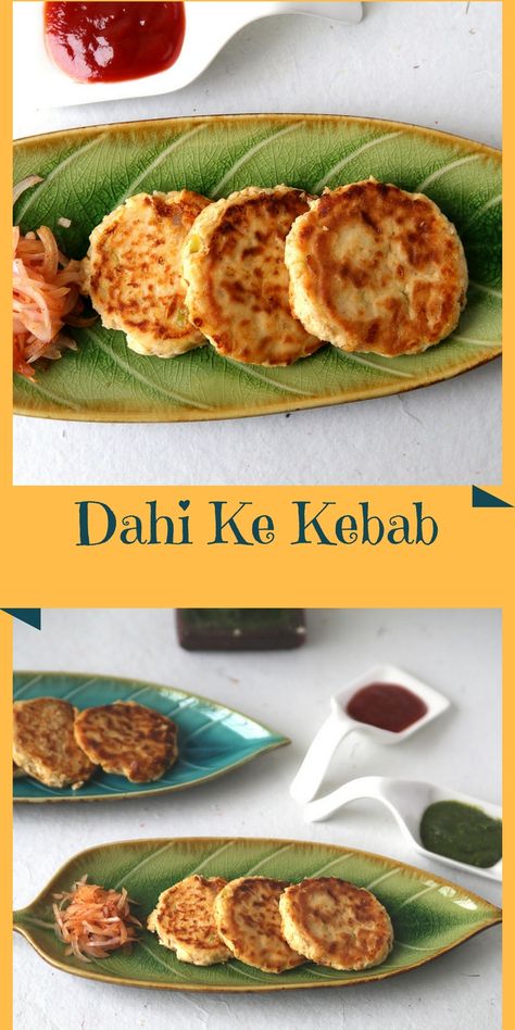 Dahi ke Kebab - whats cooking mom Ramadan Plan, Dahi Kebab, Dahi Ke Kebab, Hot Snacks, Burger Bun, Vegetarian Barbecue, Easy Cook, Vegetarian Sides, Healthy Recipes Easy Snacks