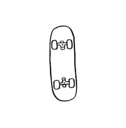 Skateboard Drawing Easy, Skate Tattoo, Skateboard Tattoo, Skateboard Aesthetic, Cute Tats, Skater Boy, Simple Cartoon, Mini Drawings, Simple Doodles