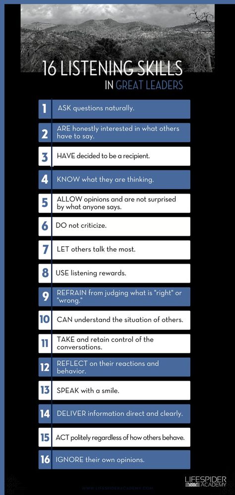 A good leader can receive information without making assumptions, interpretations, or values about what people say or how they sound. Future leaders who master active listening ask questions that encourage others to express what they feel, think, and want. Listening actively also involves asking questions to determine if the information they have perceived is accurate. Learn more about LifeCompetency Transparency and how to become a better leader by enhancing your listening skills. Making Assumptions, A Good Leader, Good Leader, Job Interview Advice, Encourage Others, Interview Advice, Work Skills, People Skills, Asking Questions