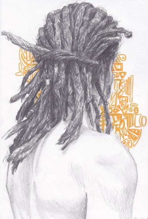 Dreads. This on a guy, from the back...ahhhhh huge turn on Dreadlocks, Hair