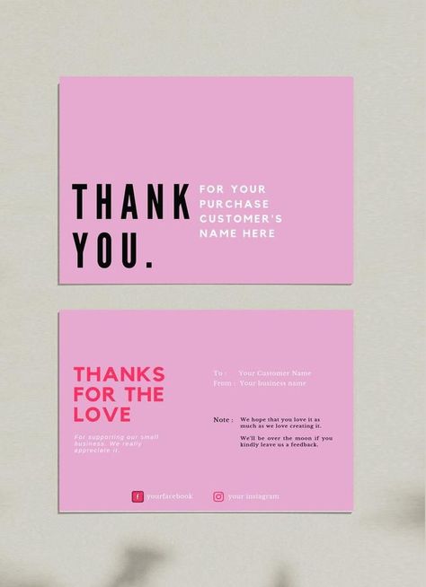 Order Cards, Packaging Ideas Business, Thank You Card Design, Small Business Packaging Ideas, Small Business Packaging, 카드 디자인, Business Thank You Cards, Thanks Card, Candle Business