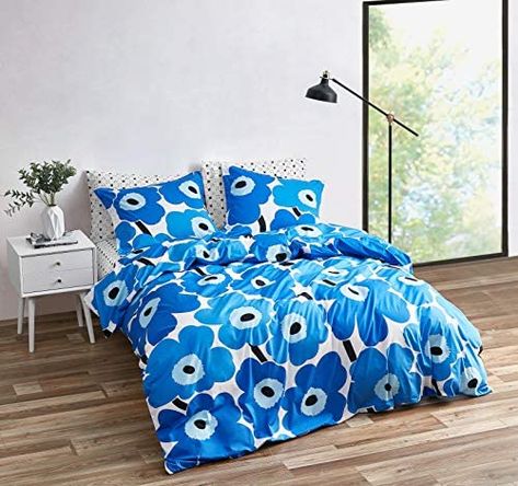 Patterned Duvet, Blue Comforter Sets, Blue Duvet, King Duvet Cover Sets, Blue Duvet Cover, Floral Duvet Cover, Floral Duvet, King Comforter Sets, Reversible Duvet Covers