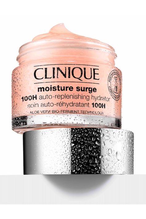 Discover the Clinique Moisture Surge 100H Auto-Replenishing Hydrator! 🌟 This oil-free moisturizer is a fan-favorite, featuring aloe bioferment, hyaluronic acid, and vitamins C & E for instant hydration that soothes in just 3 seconds. With fast-acting, long-lasting hydration, it's perfect for sensitive skin. Experience 100% instant boost in hydration and glow with this non-greasy, fragrance-free formula. Dermatologist tested for your peace of mind. #Clinique #MoistureSurge #HydrationEssentials Moisture Surge, Vitamins C, Clinique Moisture Surge, Oil Free Moisturizers, Fragrance Free, Oil Free, Fragrance Free Products, Hyaluronic Acid, Vitamin C