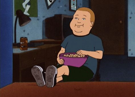 New party member! Tags: watching king of the hill popcorn snacks eating popcorn snacking bobby hill riveted Bobby Hill, Not Musik, King Of The Hill, 웃긴 사진, Cartoon Memes, Funny Profile Pictures, Funny Reaction Pictures, Cute Memes, Cartoon Jokes