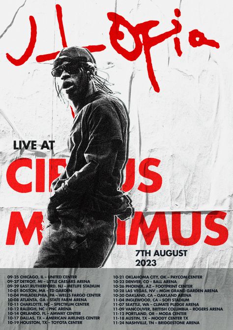 Utopia Poster, Travis Scott Poster, Travis Scott Concert, Travis Scott Utopia, Artist Posters, Apartment Goals, Texture Graphic Design, Cover Art Design, Grafic Design