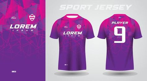 Purple Jersey Design, Background Bola, Sport Jersey Design, Sports Uniform Design, Arch Drawing, Purple Color Combinations, Volleyball Jersey, Purple Jersey, Volleyball Jerseys