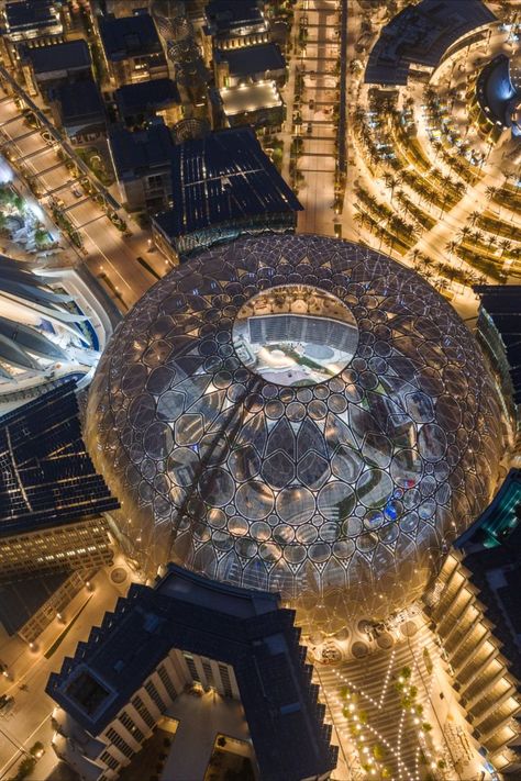 Expo City Dubai, World Expo 2020, Expo Dubai, Expo 2020 Dubai, Space Christmas, Dubai Tourism, Stadium Design, Dubai World, Expo 2020