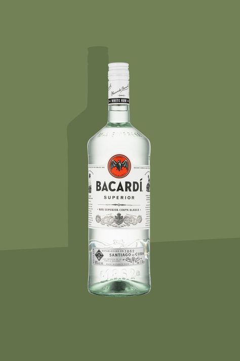 Our Review of Bacardí Superior White Rum: Affordable and Just Fine Bacardi Cocktail, Basic Cocktails, Most Popular Cocktails, Good Rum, Popular Cocktails, Light Rum, New York Hotels, White Rum, Fast Facts