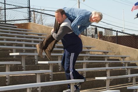 Henry Winkler and Kevin James in Here Comes the Boom Here Comes The Boom, Henry Winkler, Tanya Tucker, Kevin James, Laughing And Crying, Movie Genres, Salma Hayek, Sony Pictures, Comedy Movies