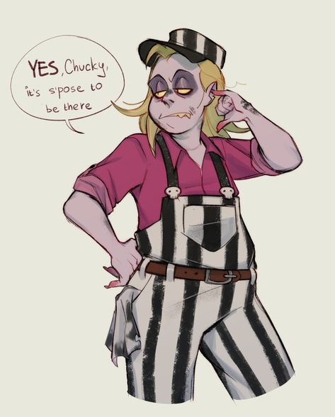 Lydia Beetlejuice, Beetlejuice Fan Art, Beetlejuice Cartoon, Cartoon N, Demon Baby, Tim Burton Movie, Overall Outfit, Cartoon Shows, Beetlejuice