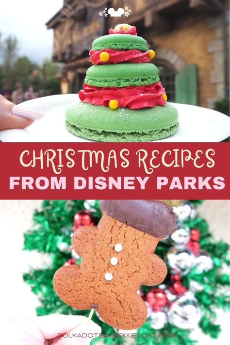 Disney Christmas Treats, Disney Dessert Recipes, Disney Dishes, Disney Inspired Food, The Best Snacks, Enchanted Christmas, Disney Desserts, Disney Dinner, Disneyland Christmas