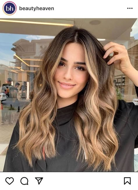 Baylage Hair, Rambut Brunette, Brown Hair Inspo, Brunette Hair With Highlights, Brown Hair With Blonde Highlights, Brunette Balayage Hair, Brown Hair Balayage, Light Hair Color, Brown Blonde Hair