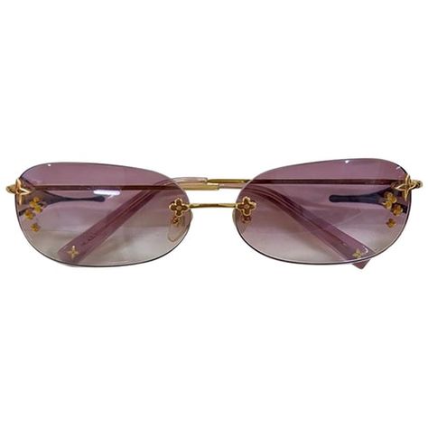 Vintage Prada Sunglasses, Sunglasses Louis Vuitton, Glasses Collection, Funky Glasses, Louis Vuitton Official Website, Sunglasses Pink, Louis Vuitton Vintage, Louis Vuitton Pink, Pre Owned Louis Vuitton