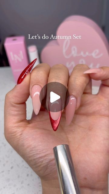 LN Nailed It on Instagram: "Would you wear this for fall ? ❤️
𝐀𝐋𝐋 𝐏𝐑𝐎𝐃𝐔𝐂𝐓𝐒 𝐅𝐑𝐎𝐌 𝐋𝐍𝐍𝐀𝐈𝐋𝐄𝐃𝐈𝐓.𝐂𝐎𝐌
- TOUCH SENSITIVE LAMP 
- MAGNETIC GEL 025
- CHROME GOLDEN 
- RUBBER BASE 010 GODDESS 
- NO WIPE TOP 
- MAGNET 
.
.
.
.inspo @miaminailstudio blue set ❤️
.

#nails #nailstyle #nailsdesign #nailslove #nailsalon #nailsmagazine #nailsonpoint #nailsoftheweek #nailporn #gelnail #nailsnailsnails #nailartlove #naildesigns #nailsdid #nailpro #naillove #acrylicnails #nailsonfleek #instanail #beautynails #nailselfie #naildesign #nailstagram #nailsofinstagram #nailsart #instanails #gelnails #nailsoftheday #nail #nailart" Blue Set Nails, Moonlight Nails, Magnet Nails, Glitter Magnets, Set Nails, Nail Techniques, Magnetic Nails, September 21, Nailed It