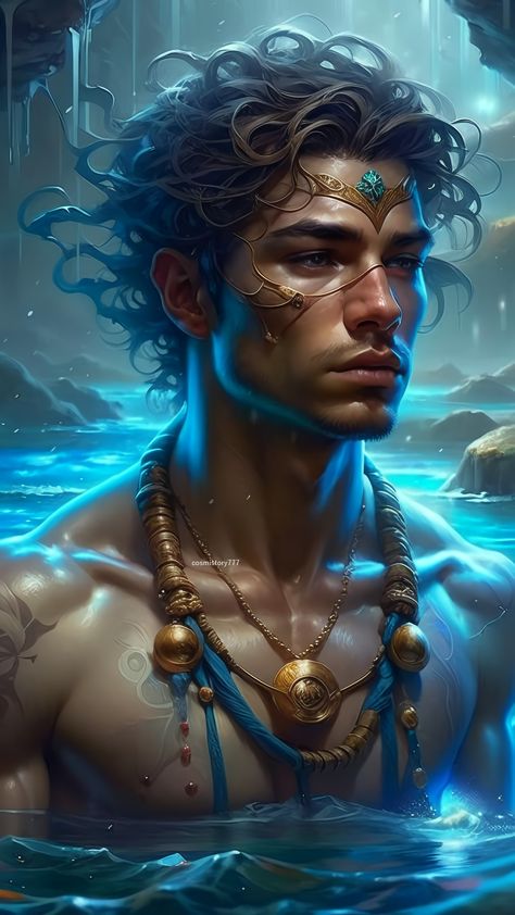 Face Painting For Boys, Male Mermaid, Books Ideas, Art Male, Spiritual Artwork, Boy Face, Halloween 2022, Fairies Elves, Anime Guys Shirtless