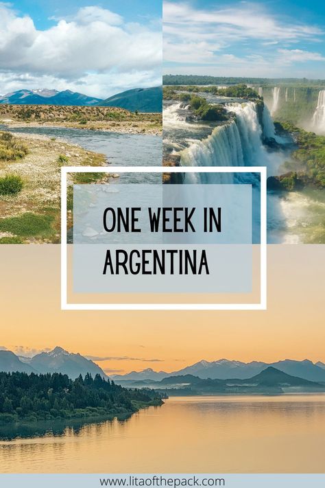 Find an amazing itinerary for one week in Argentina including, which places to visit in Argentina, what to see in Argentina, and what to do in Argentina. #argentina #argentinaitinerary Argentina Itinerary, Argentina Culture, Perito Moreno Glacier, Patagonia Travel, Visit Argentina, Iguazu Falls, South American Countries, Argentina Travel, South America Travel