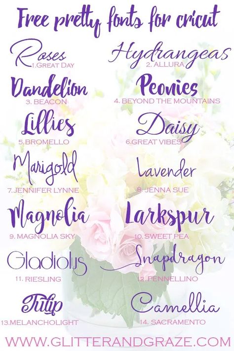 free pretty fonts for cricut Diy Fonts, Letras Cool, Free Fonts For Cricut, Fonts For Cricut, Tattoo Schrift, Idee Cricut, Pretty Fonts, Projets Cricut, Initial Tattoo