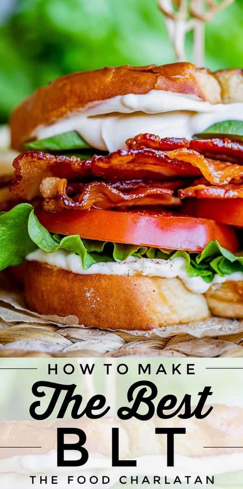 Unlock the secrets to crafting the ultimate BLT sandwich with The Food Charlatan. Elevate your sandwich game with my step-by-step guide to achieving the perfect balance of flavors and textures. Say goodbye to soggy, tasteless bites and hello to a masterpiece of crispy bacon, fresh lettuce, ripe tomatoes, and creamy avocado. Learn the art of creating a sandwich that's both crispy and tender, juicy and satisfying. Let me share the insider tips and tricks that will transform your BLT into a culinary delight. Blt Sandwhich, Sandwich Guide, Ultimate Blt Sandwich, Ultimate Blt, Dollar Dinners, Blt Sandwich Recipes, Blt Sandwiches, Perfect Blt, Garlic Aioli Recipe