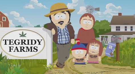 Come on down to Tegridy Farms and meet some friends of mine. Tegridy Farms, Trey Parker Matt Stone, Randy Marsh, Trey Parker, Goth Kids, Matt Stone, Comedy Central, Animation Series, The Simpsons