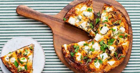 Sweet Potato Feta, Onion Frittata, Bacon Frittata, Dinner Family, Frittata Recipe, Frittata Recipes, Cheesy Pasta, Baked Garlic, Family Dinner Recipes