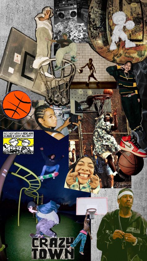 Collage    Hip Hop, Streetwear, Dope, Streetball, New York City, Allen Iverson, AI, East Coast, Slam Dunk Hip Hop Background Wallpapers, Hip Hop Collage Art, New York Hip Hop Aesthetic, Allen Iverson Wallpapers Iphone, Hip Hop Collage, Streetwear Collage, Hip Hop Aesthetic Wallpaper, Allen Iverson Wallpapers, Hip Hop Background