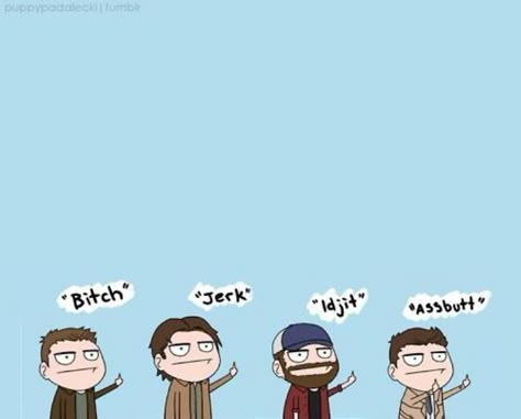 We Are Bears, Impala 67, Bobby Singer, Winchester Boys, Supernatural Memes, Odaiba, Sam Dean, Supernatural Funny, Winchester Brothers