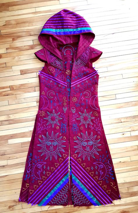 Mollymauk Jacket, Mollymauk Coat, Mollymauk Cosplay, Mollymauk Tealeaf, Critical Role Cosplay, Larp Props, Folklore Fashion, Into The Void, Mighty Nein