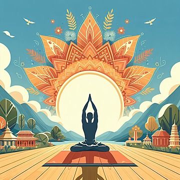 Yoga inspiration art