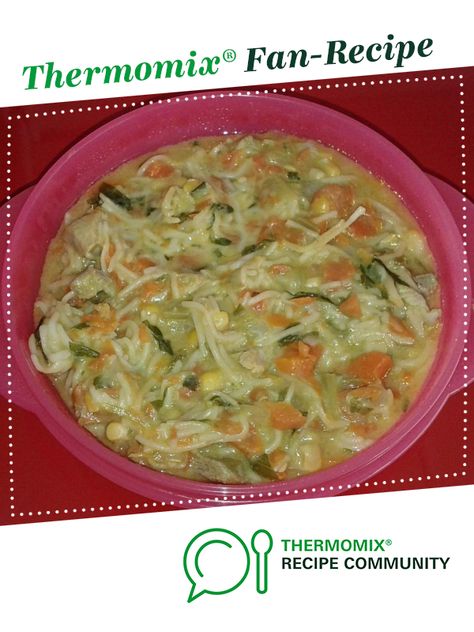 Thermomix Soup Recipes, Chicken Vegetable Soup With Noodles, Vitamix Vegetable Soup, Homemade Chicken Noodle Soup With Vegetables, Thermomix Recipes Dinner Chicken, Thermomix Chicken Soup, Chicken And Veg Soup, Mix Veg Soup, Bean Soup Mix Recipe