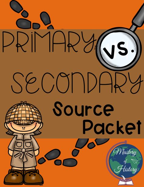 Primary And Secondary Sources, Secondary Source, Primary Sources, World History, Teachers Pay Teachers, Teacher Store, Social Studies, Educational Resources, Teaching Ideas