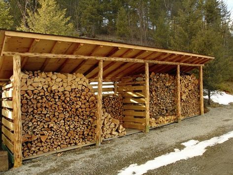 Fire Wood Storage, Building A Wood Shed, Wood Storage Rack, Camping Fire, Build Your Own Shed, Shed Construction, Firewood Shed, Wood Storage Sheds, Fire Wood