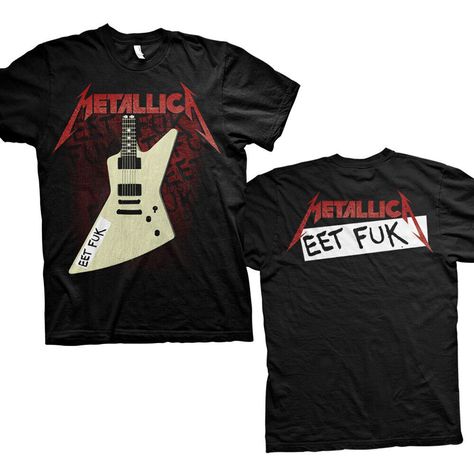 T Shirt Metallica Eet Metallica T Shirt, Short Styles, Screen Printing Designs, High Quality T Shirts, Printed Sleeves, T Shirt Design, The Black, Metallica, Unisex T Shirt