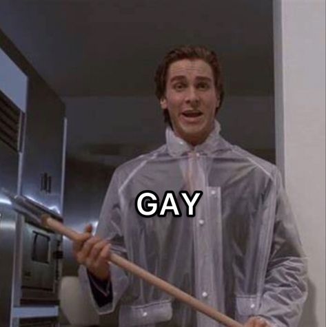 Patrick Bateman Meme, Chris Bale, Grunge Couple, Patrick Bateman, Bad Humor, Sigma Male, Boy Best Friend, Get A Life, Christian Bale